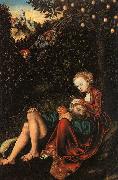 Lucas  Cranach Samson and Delilah oil painting picture wholesale
